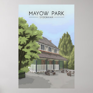 Mayow Park London Travel Poster