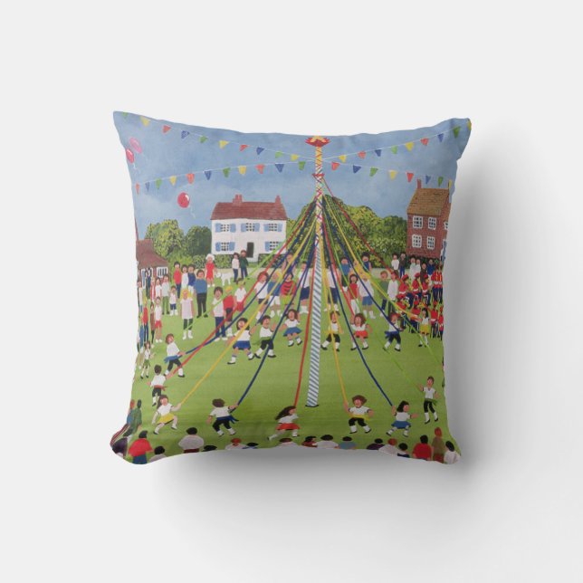 Maypole Cushion (Front)