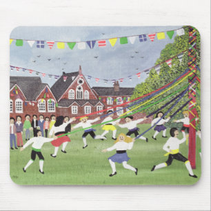 Maypole Dancing 1991 Mouse Mat