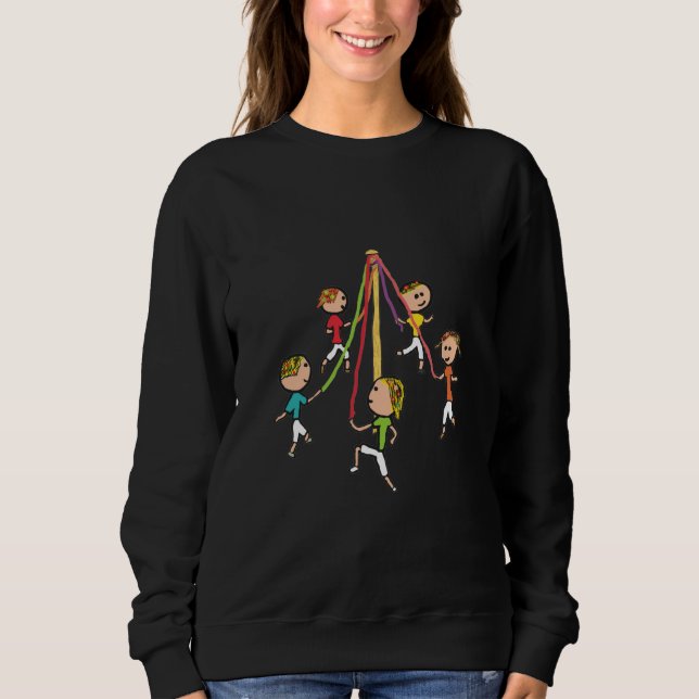 Maypole Dancing Sweatshirt (Front)