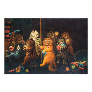 Maypole   Louis Wain   Photo Print