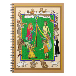 Maypole, mediaeval feast notebook