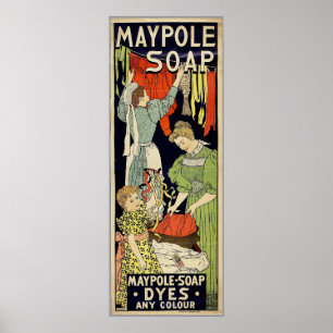 Maypole Soap Dyes Any Colour Poster