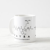 Mayra peptide name mug (Front Left)