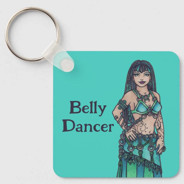 Maysun Belly Dancer Key Ring (Front)