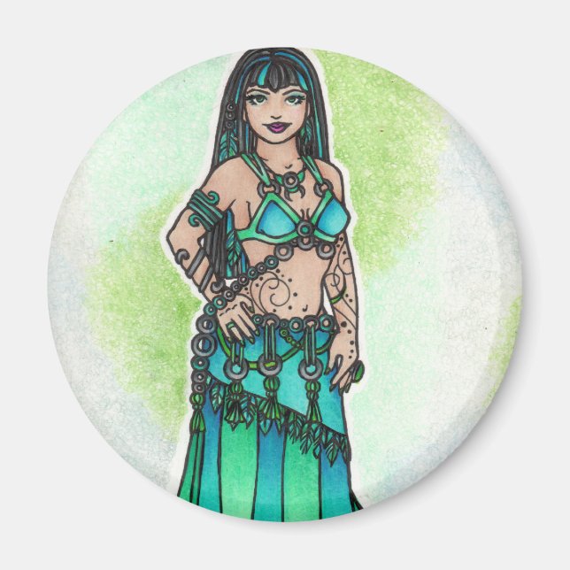 Maysun Belly Dancer Magnet (Front)
