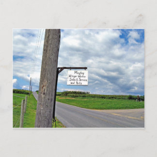 Maytag Wringer Washer Sales & Service Postcard