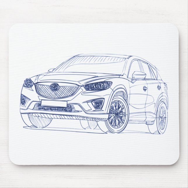 Maz CX5 2013 Mouse Mat (Front)