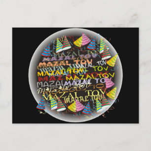 mazal tovs postcard