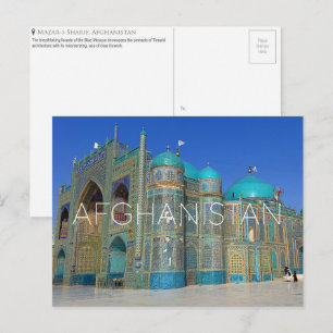 Mazar-i-Sharif, Afghanistan Travel Postcard