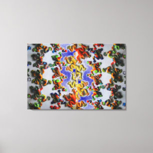 Mazatlan Frogs Oil Canvas Print