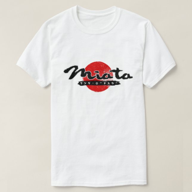 Mazda Miata MX5 Roadster T-Shirt (Design Front)