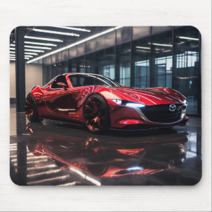 Mazda MX5 Miata Concept in Soul Red Crystal Mouse  Mat