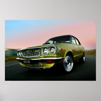 Mazda Rotary Powered RX3 Poster