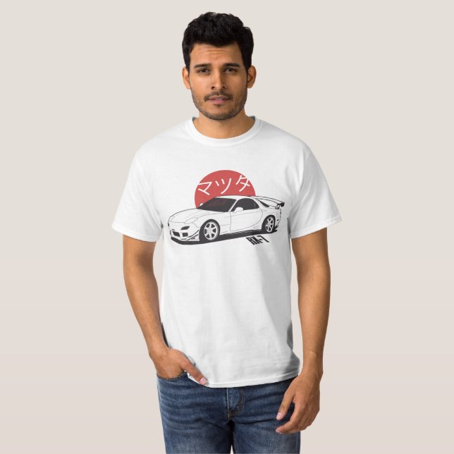 Mazda RX7 - CarCorner T-Shirt (Front Full)