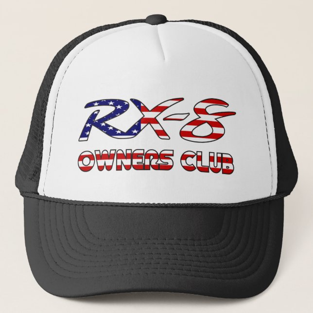 Mazda RX8 USA owners club Trucker Hat (Front)