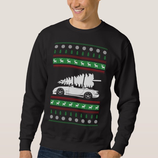 Mazda RX-7 Christmas Gift Sweatshirt (Front)