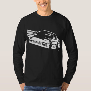 Mazda RX-7 FC3S Sideways Long Sleeve T-Shirt