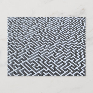 Maze 2 postcard