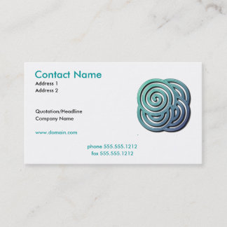 Maze Business Card