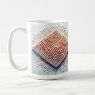 maze coffee mug