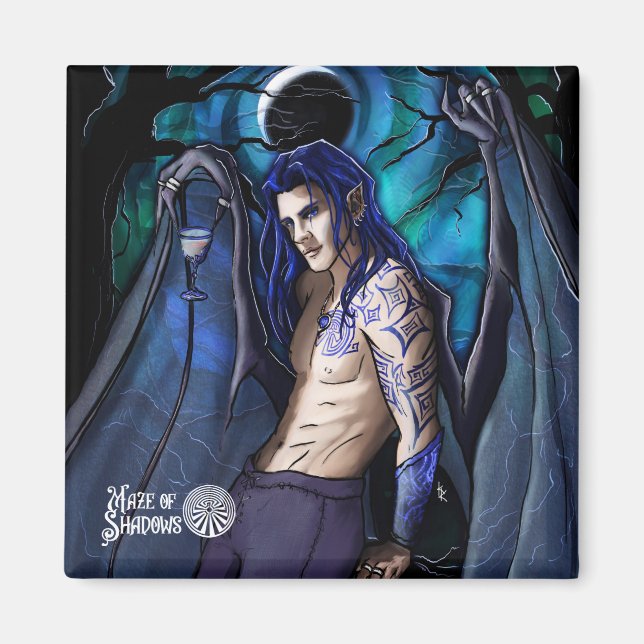 Maze of Shadows Magnet (Front)