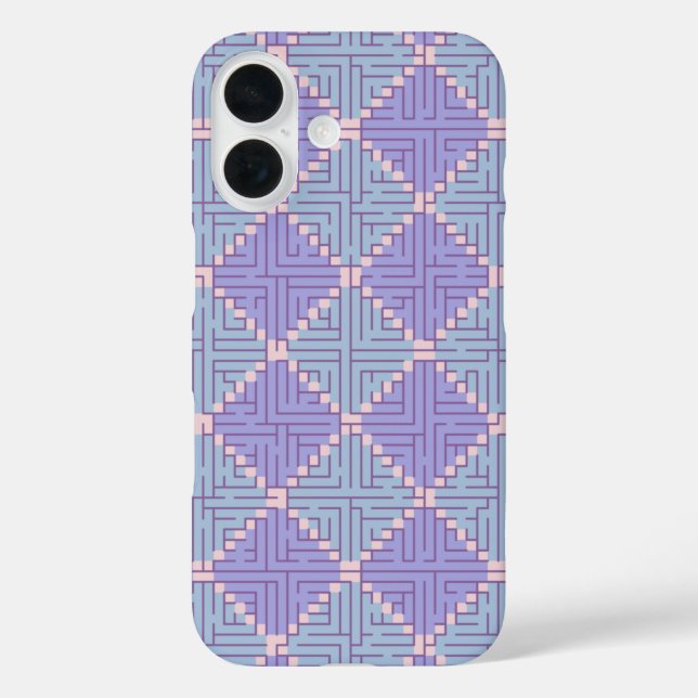 Maze Patchwork Case-Mate iPhone Case (Back)