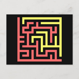 Maze Postcard