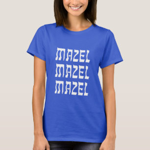 Mazel Mazel Mazel Tov Hanukkah Womens T-Shirt