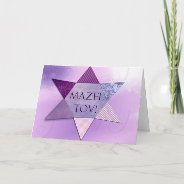 Mazel Tov Card (Front)