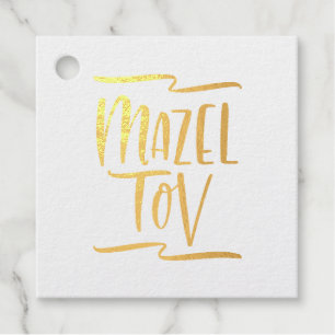 Mazel Tov Favour Tags