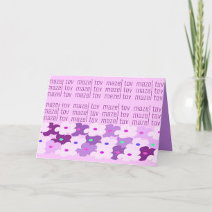 Mazel Tov (Flowers) Card