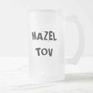 Mazel Tov Frosted Mug