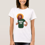 Mazel Tov Funny Jesus Meme Jewish Hanukkah Hebrew  T-Shirt<br><div class="desc">Mazel Tov Funny Jesus Meme Jewish Hanukkah Hebrew</div>