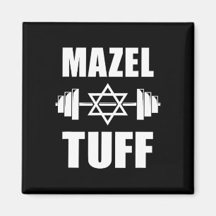 Mazel Tuff Funny Jewish Workout  Magnet