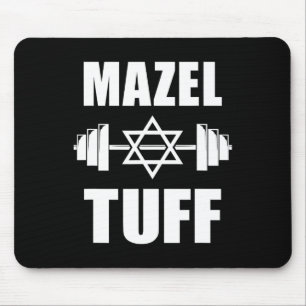 Mazel Tuff Funny Jewish Workout Mouse Mat