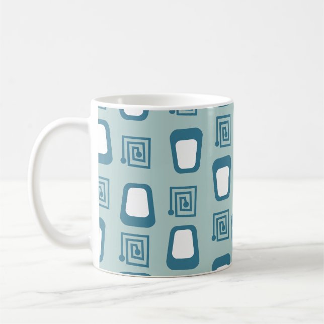 Mazes and Trapezoids  Coffee Mug (Left)