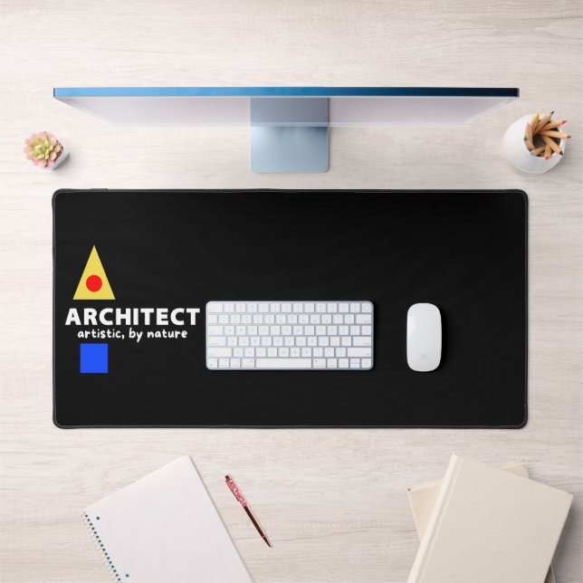 Mazipoodles Architect Artistic Desk Mat (Office 1)