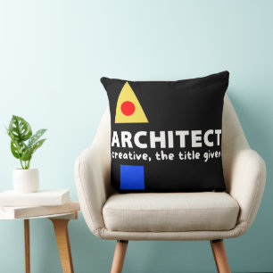 Mazipoodles Architect Creative Cushion