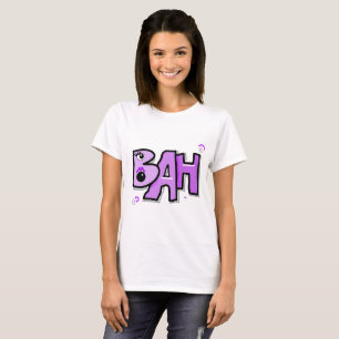 Mazipoodles Bah Humbug 3D Purple T-Shirt