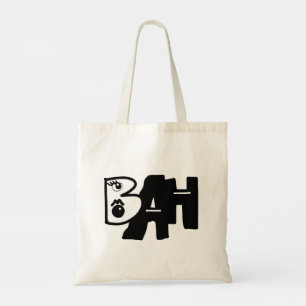 Mazipoodles Bah Humbug Black & White  Tote Bag