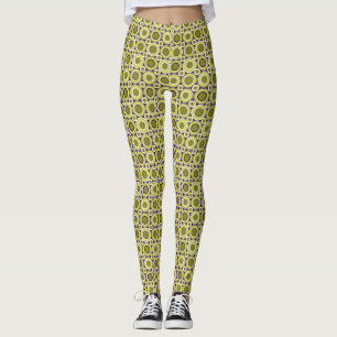 Mazipoodles Bitesize Olive Green Donuts With White Leggings