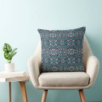 MAZIPOODLES Floral Fireworks Pattern 111 Cushion