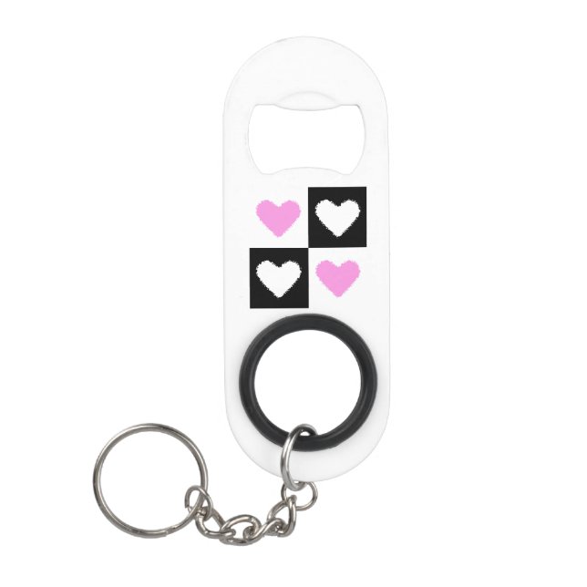 Mazipoodles Hearts Abstraction Pink (Front)