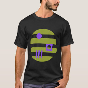 Mazipoodles In The Moonlight Olive Purple T-Shirt