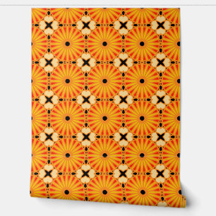Mazipoodles Kaleidoscope P Red Yellow Orange 1 Wallpaper