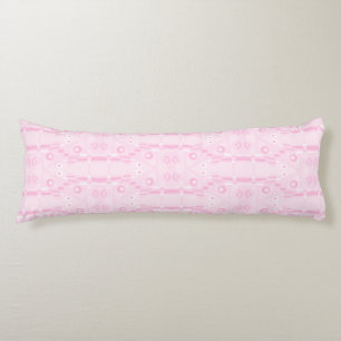 Mazipoodles Leapfrog - Pastel Pink White Body Cushion