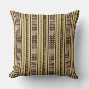 MAZIPOODLES Striped Ribbed Knitting Pattern 030 Cushion