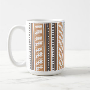 MAZIPOODLES Striped Ribbed Knitting Pattern 120 Coffee Mug