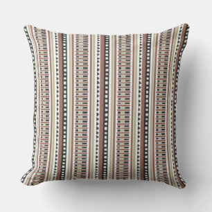 MAZIPOODLES Striped Ribbed Knitting Pattern 188 Cushion